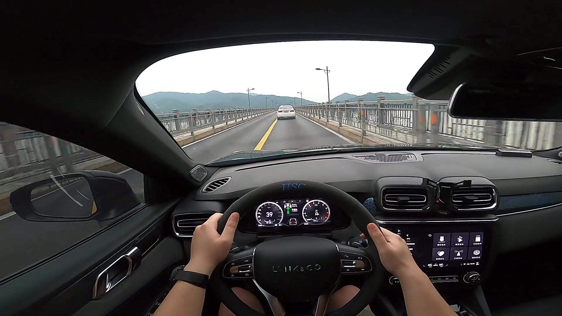 【第一视角】杭州景区&市区路段驾驶体验领克03phev