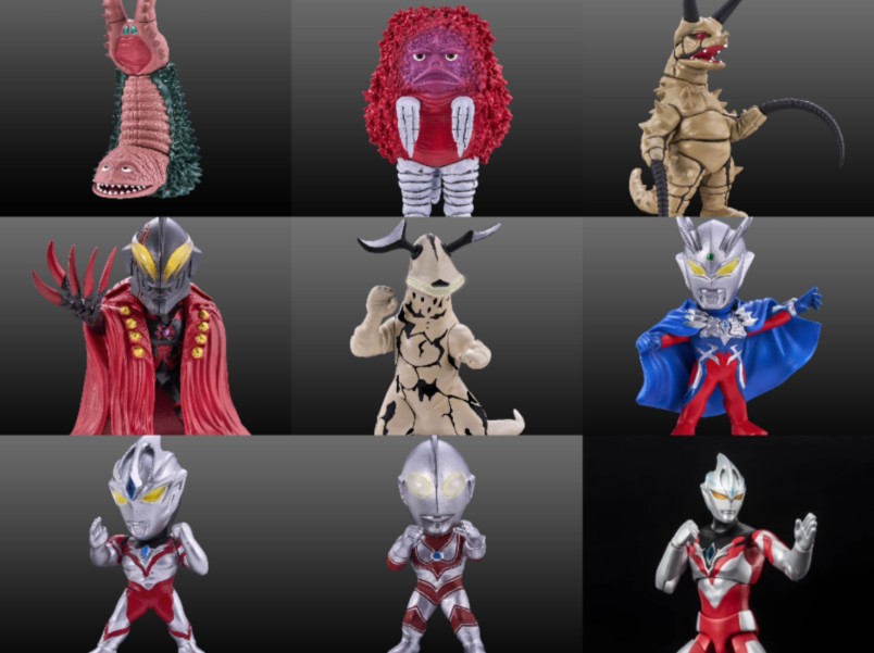 食玩超动α奥特曼10 亚刻奥特曼 & converge motion 奥特曼10 官方