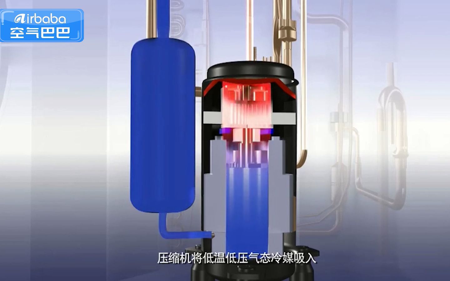 空气巴巴视频详解空气能热泵热水器工作原理哔哩哔哩bilibili