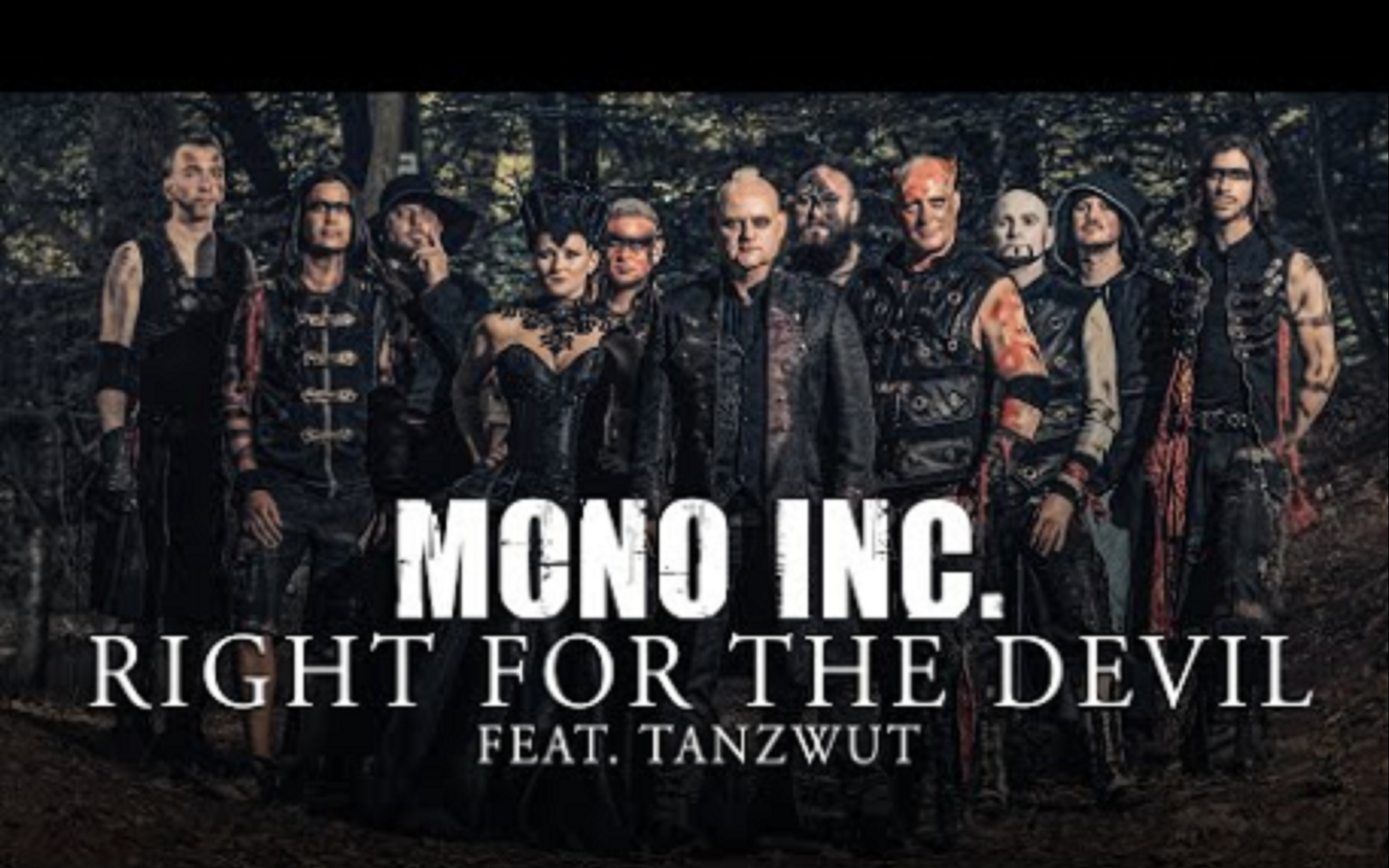 【金属】德国哥特重金属乐队MONO INC联合中世纪金属乐队Tanzwut.  《Right For The Devil 》哔哩哔哩bilibili