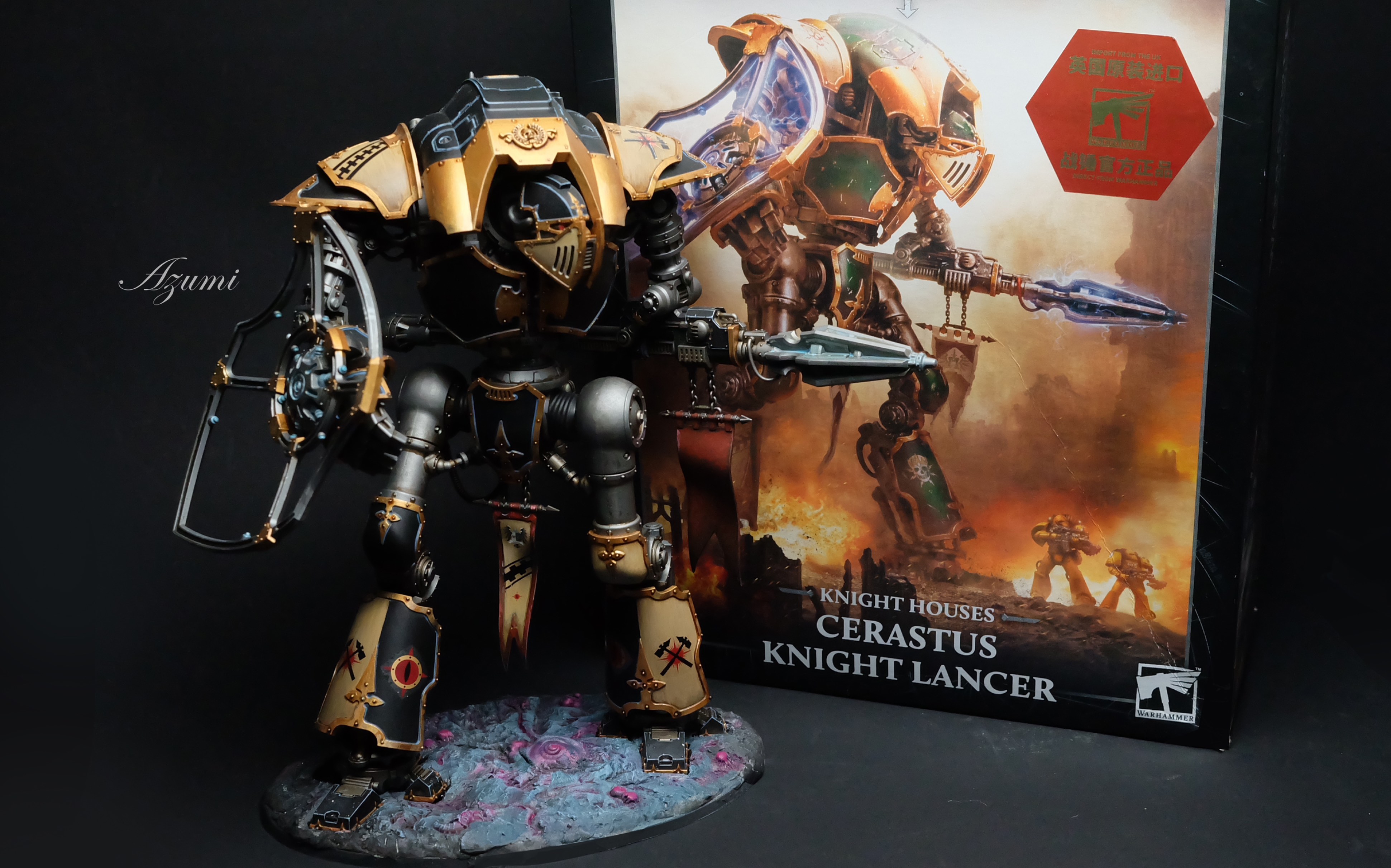 战锤30k长脚泰坦涂装展示