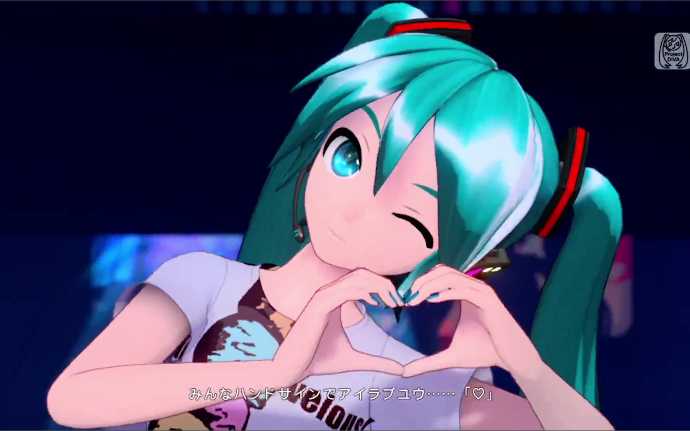 初音未来projectdivamega39snspsvtvps3画质对比