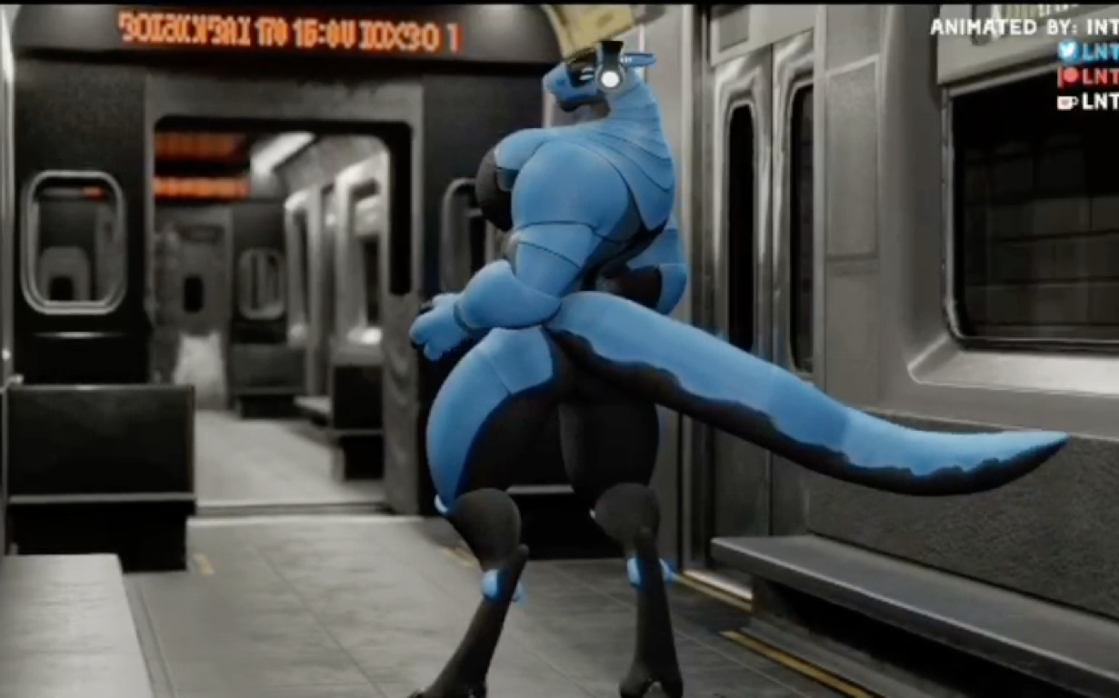 地铁机械龙肌肉膨胀