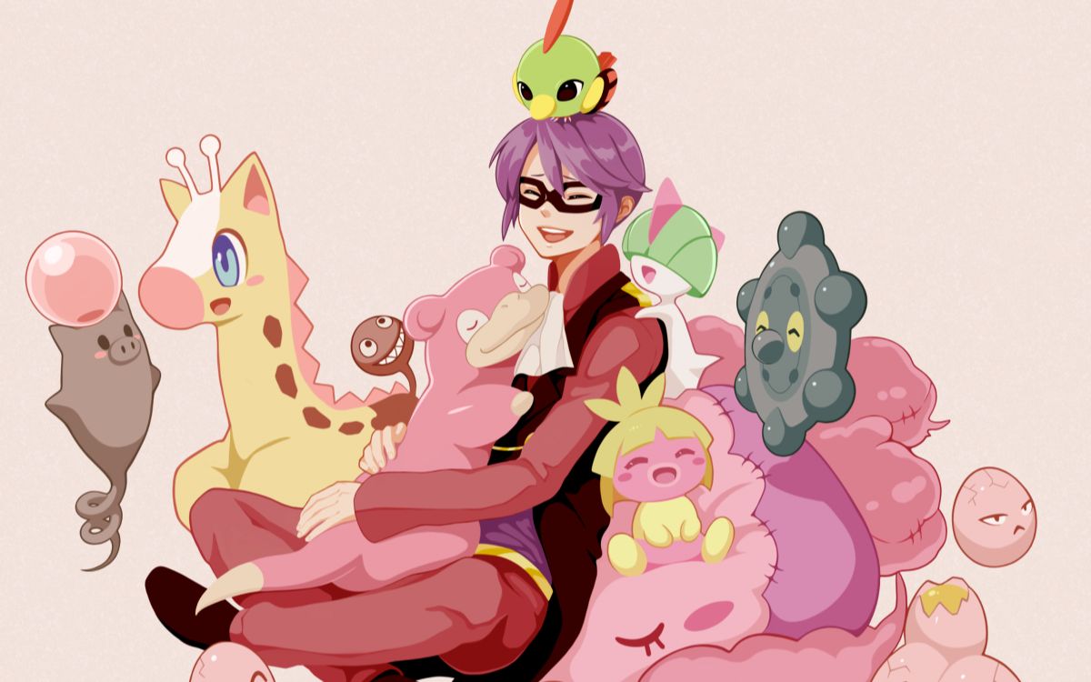 宝可梦 一树 同人合集 石英联盟的现任四天王之一,精通超能力属性.