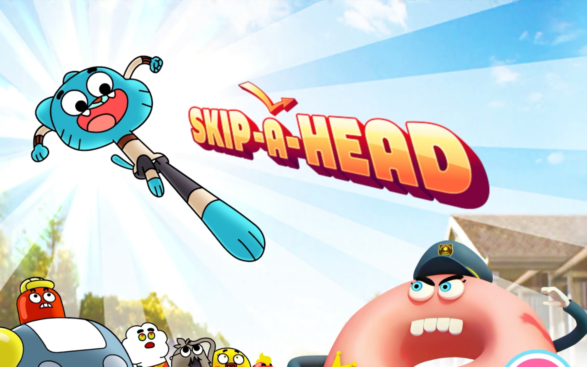 「阿甘妙世界」cartoon network小游戏试玩