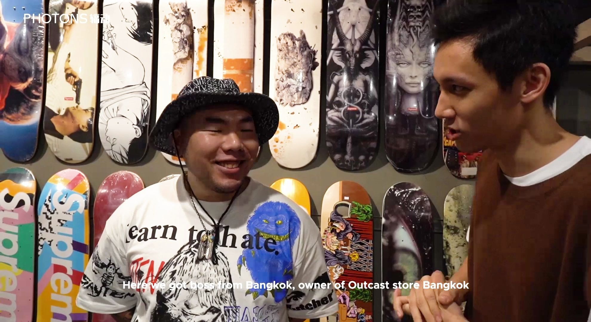 泰国潮流选货店outcast store创始人与马来西亚revenge x storm的发布