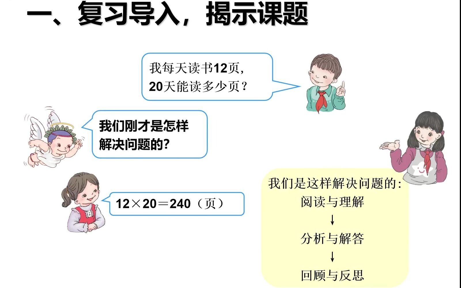 [图]三年级数学下册第4单元：连乘问题是考试重点，快来学习吧！