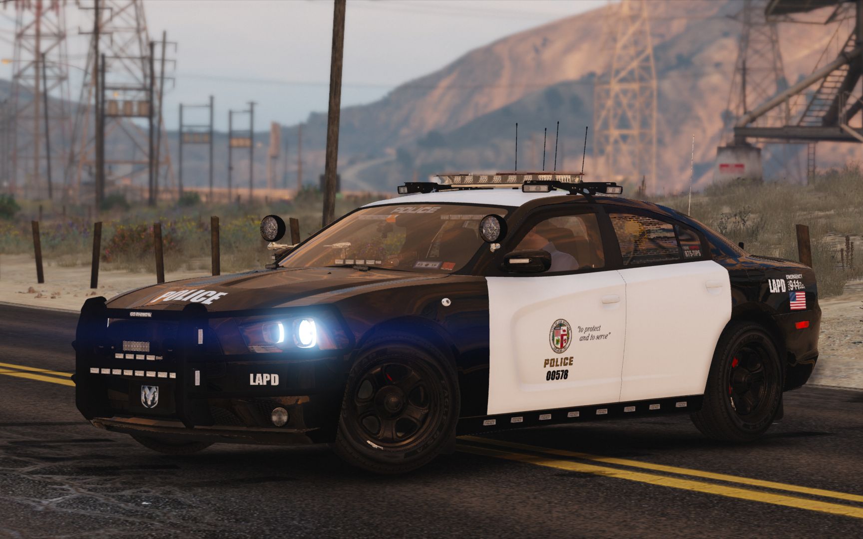 【lspdfr】:lapd道奇2014战马执法实录