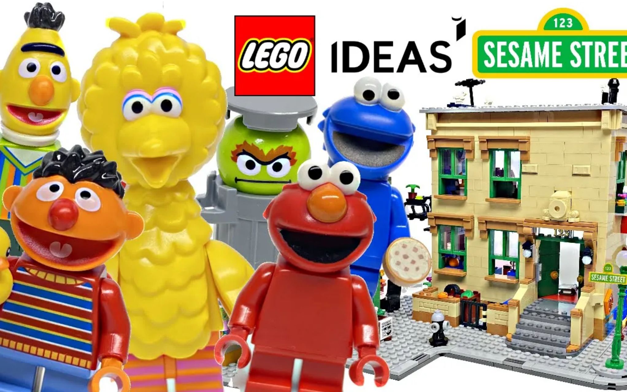 乐高评测ideas系列21324芝麻街评测中文糙机翻