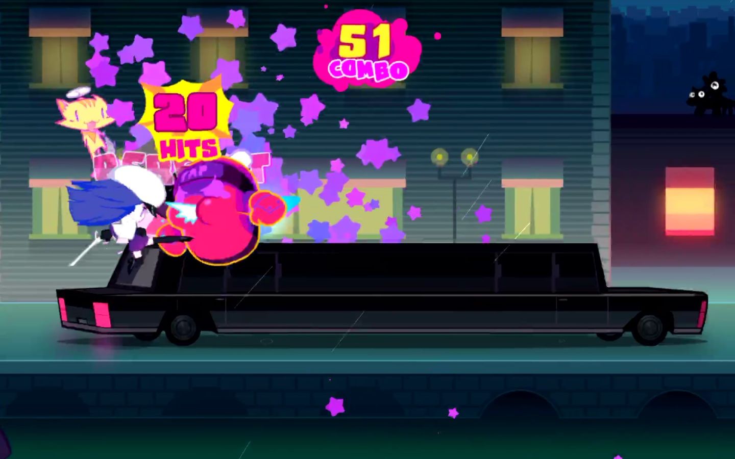 musedash玛莉嘉追尾黑色高级车