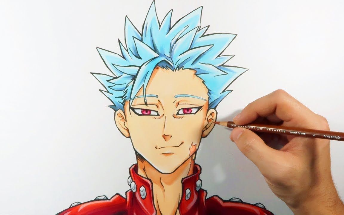 七大罪"贪婪之罪"班,油管手绘大神手把手教你还原