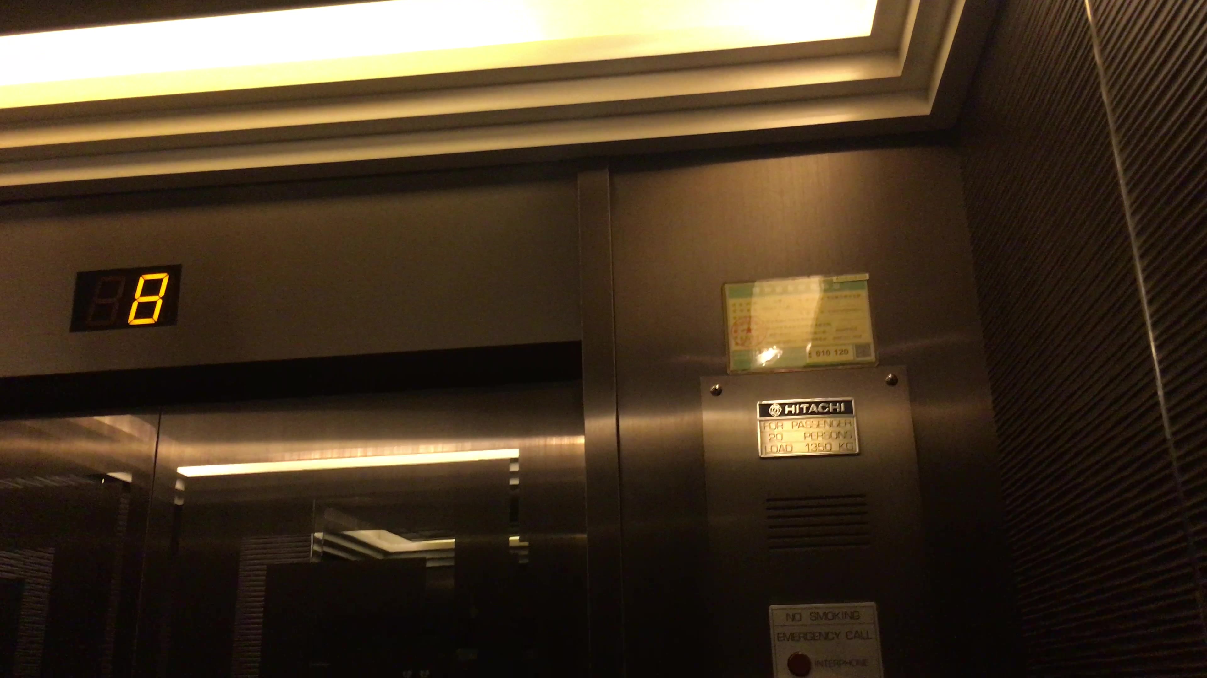 古董日立上海花园酒店日本进口日立电梯