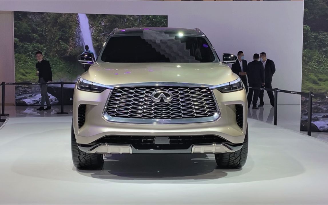 2021款英菲尼迪qx60车展亮相,全方位展示后,给个不心动理由