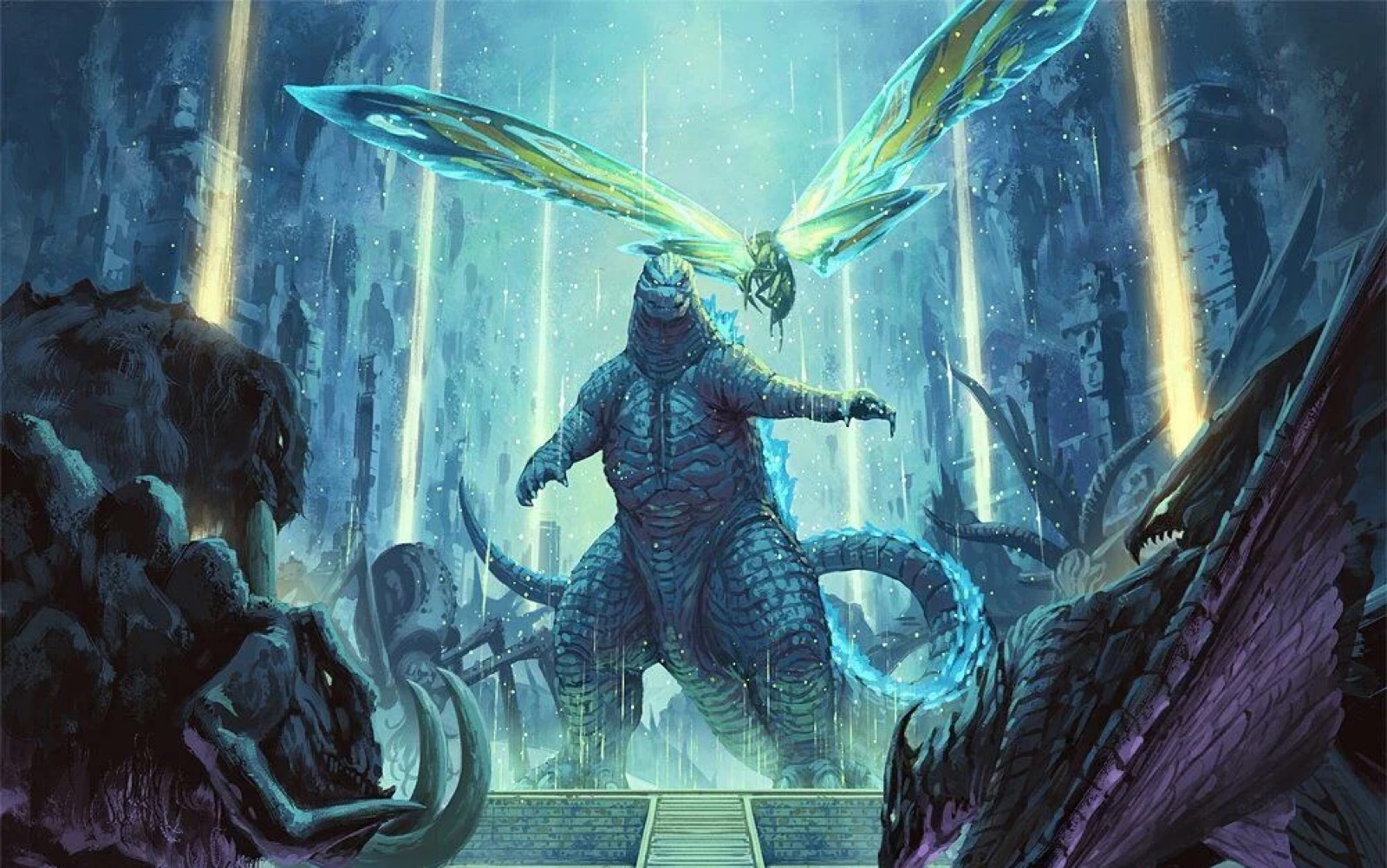 传奇怪兽宇宙 千本樱填词翻唱《千本泰坦》