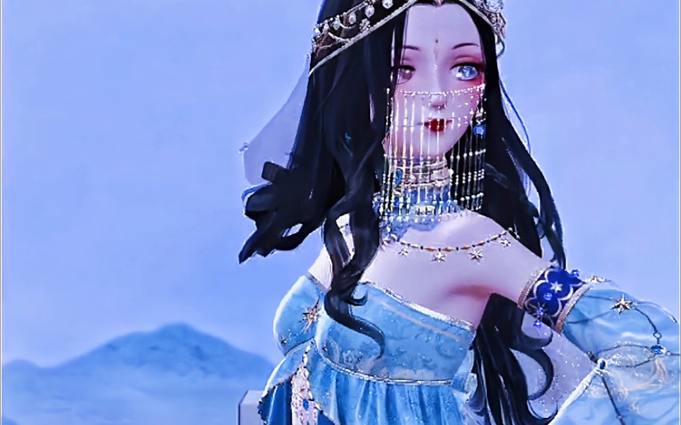 西域舞姬吗?"一整个被美住了7815