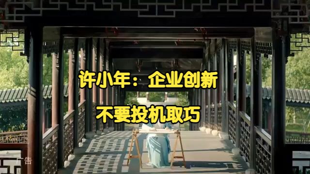 许小年:企业创新不要投机取巧哔哩哔哩bilibili