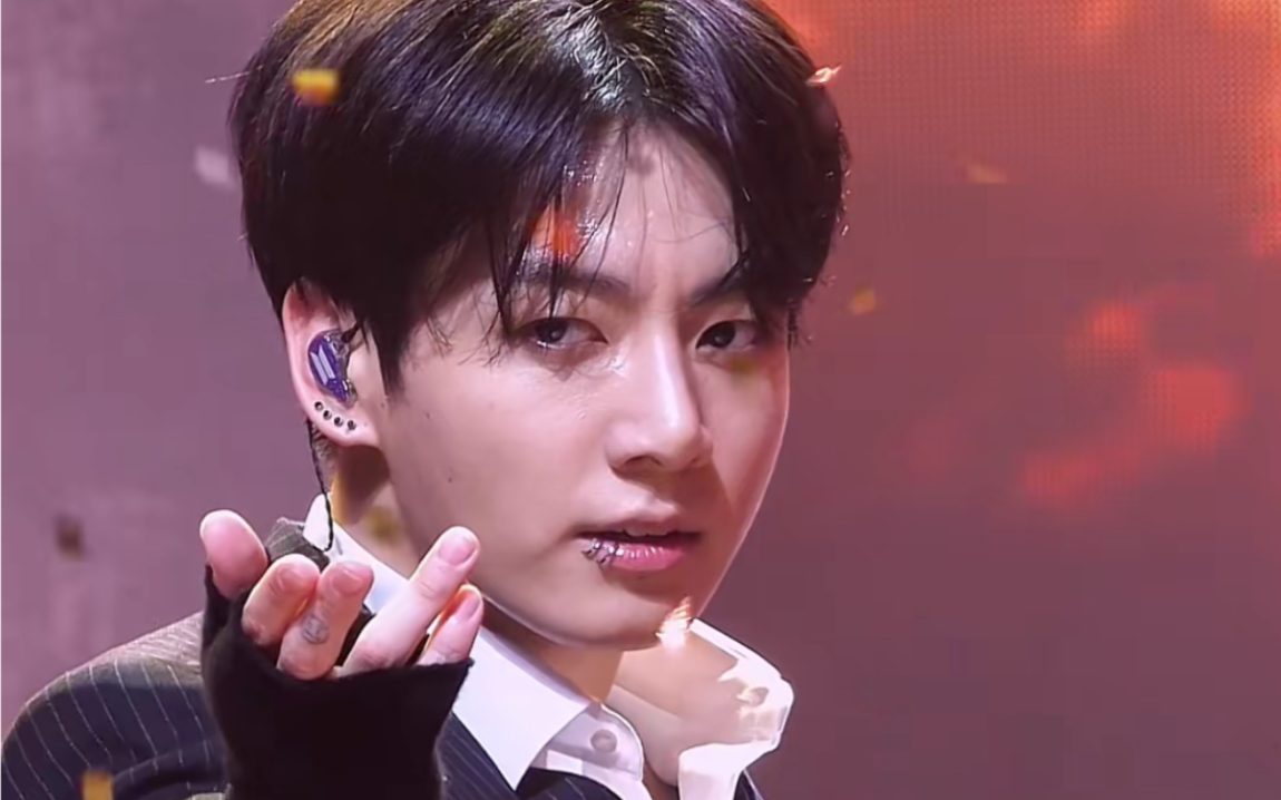 田柾国solo新曲"standing next to you"首打歌舞台消音