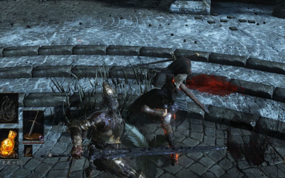 [黑魂3]行云流水般的极致背刺技巧-刃随其影 "the blade under shadow