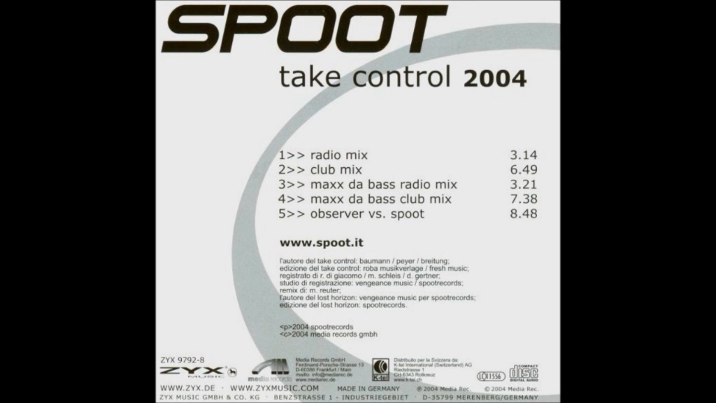 [Hard Trance] Spoot  Take Control 2004 (Maxx Da Bass Club Mix)哔哩哔哩bilibili