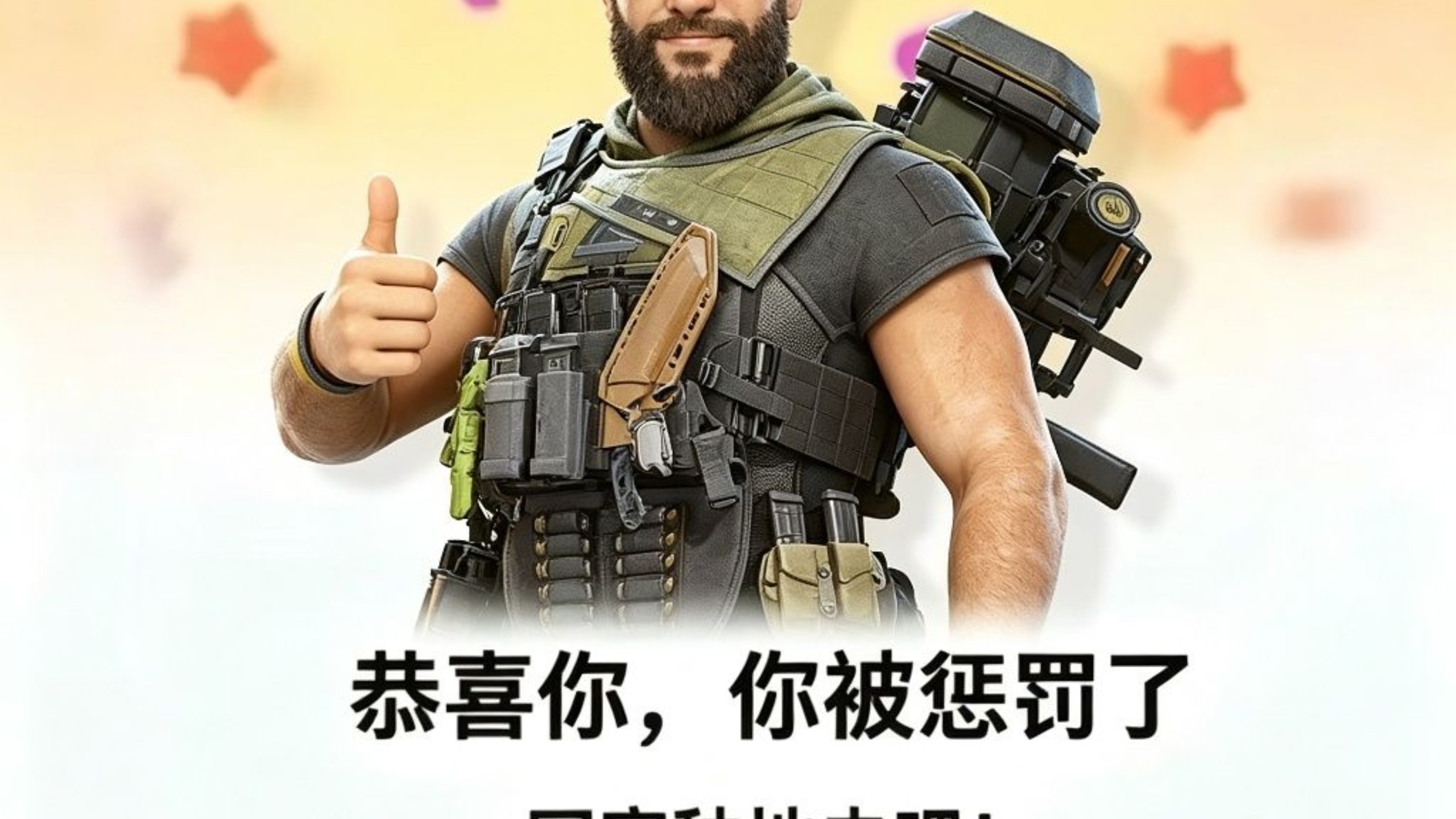 恭喜你，你被惩罚了🤓