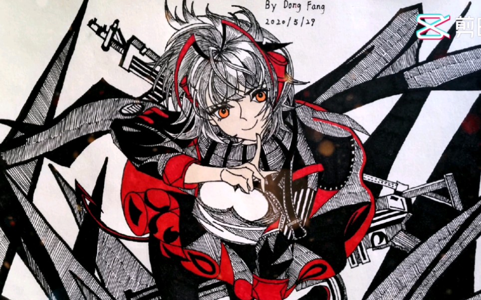 【手绘临摹】#明日方舟w