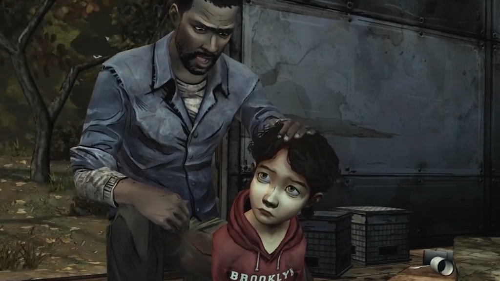 【混剪】行尸走肉克莱曼婷和李的故事|i miss you so much,lee.