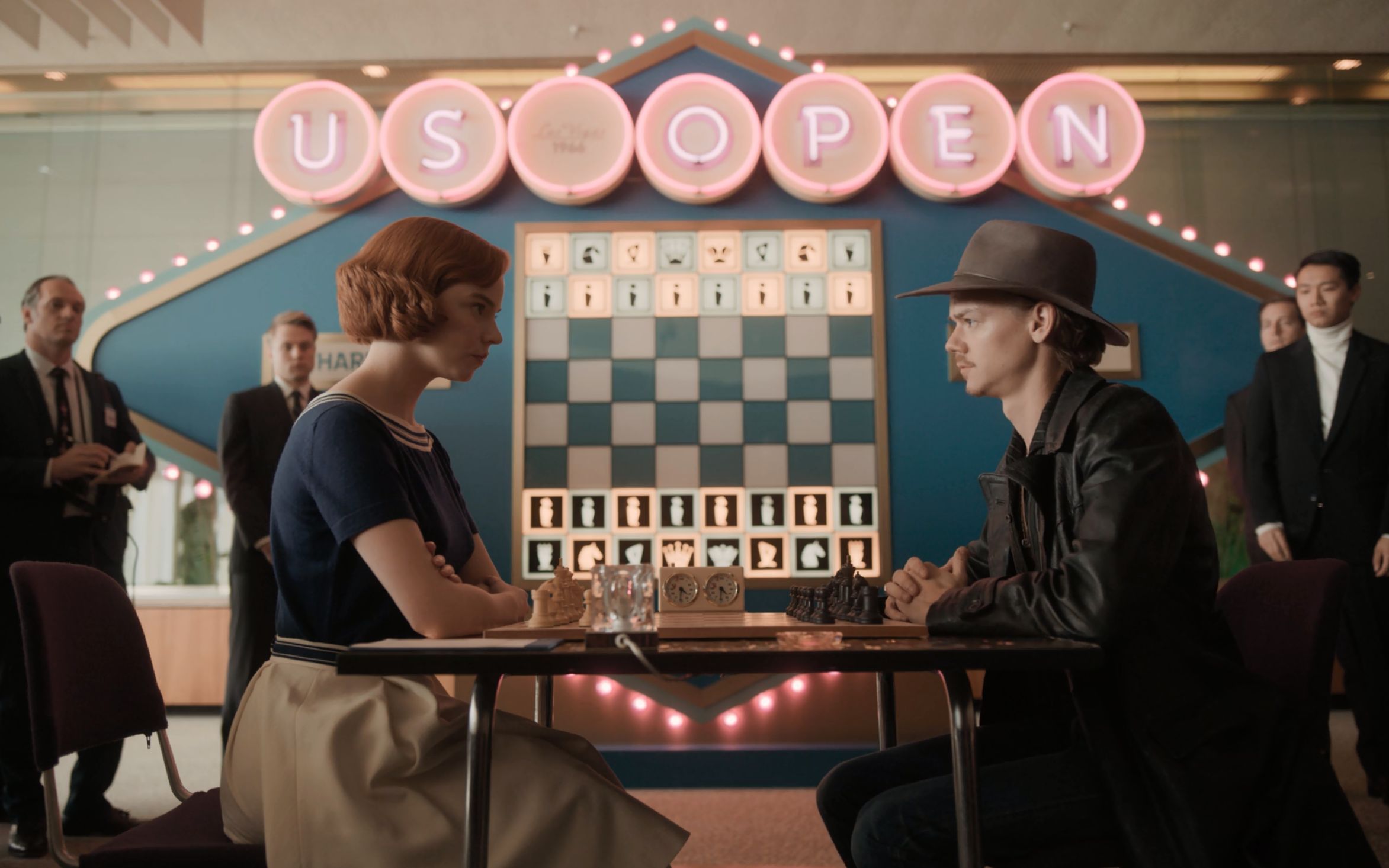 "i like your hair"-- beth & benny《女王的棋局/后翼弃兵》