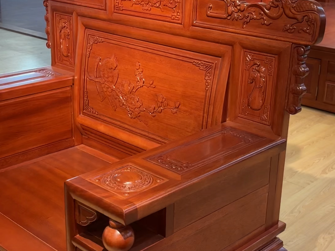 传承千年的榫卯工艺 #花梨木实木家具源头工厂 #中式古典家具 全槊