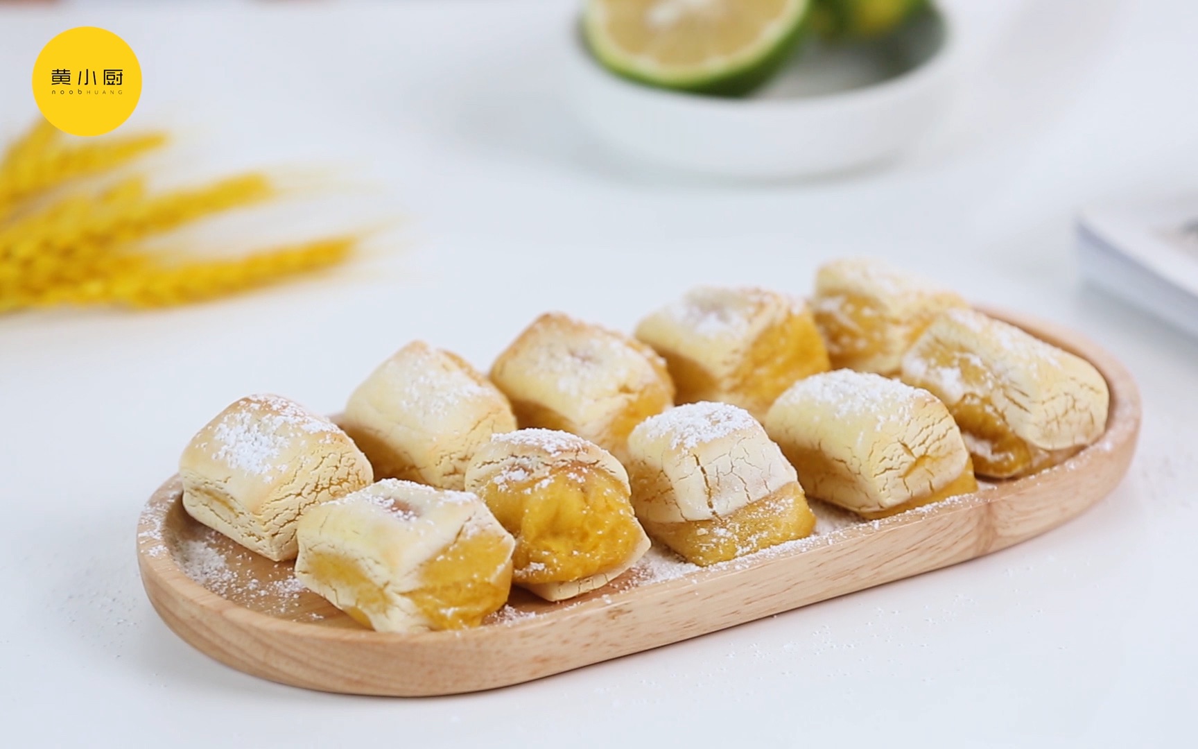 qq弹弹还能拉丝的脆皮南瓜麻薯,确定不来一个?