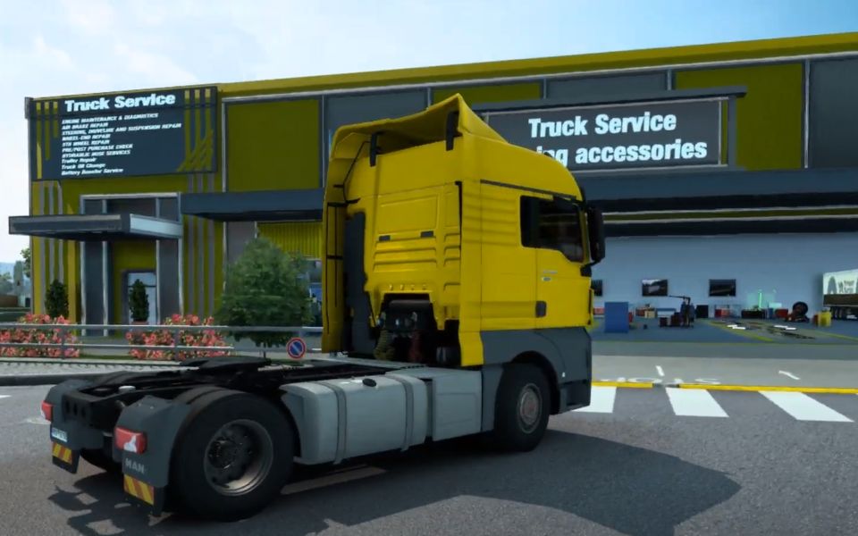 欧卡2Mod:四儿子店!更好的卡车服务站 Truck Service ETS2 MOD 1.43哔哩哔哩bilibili欧洲卡车模拟2