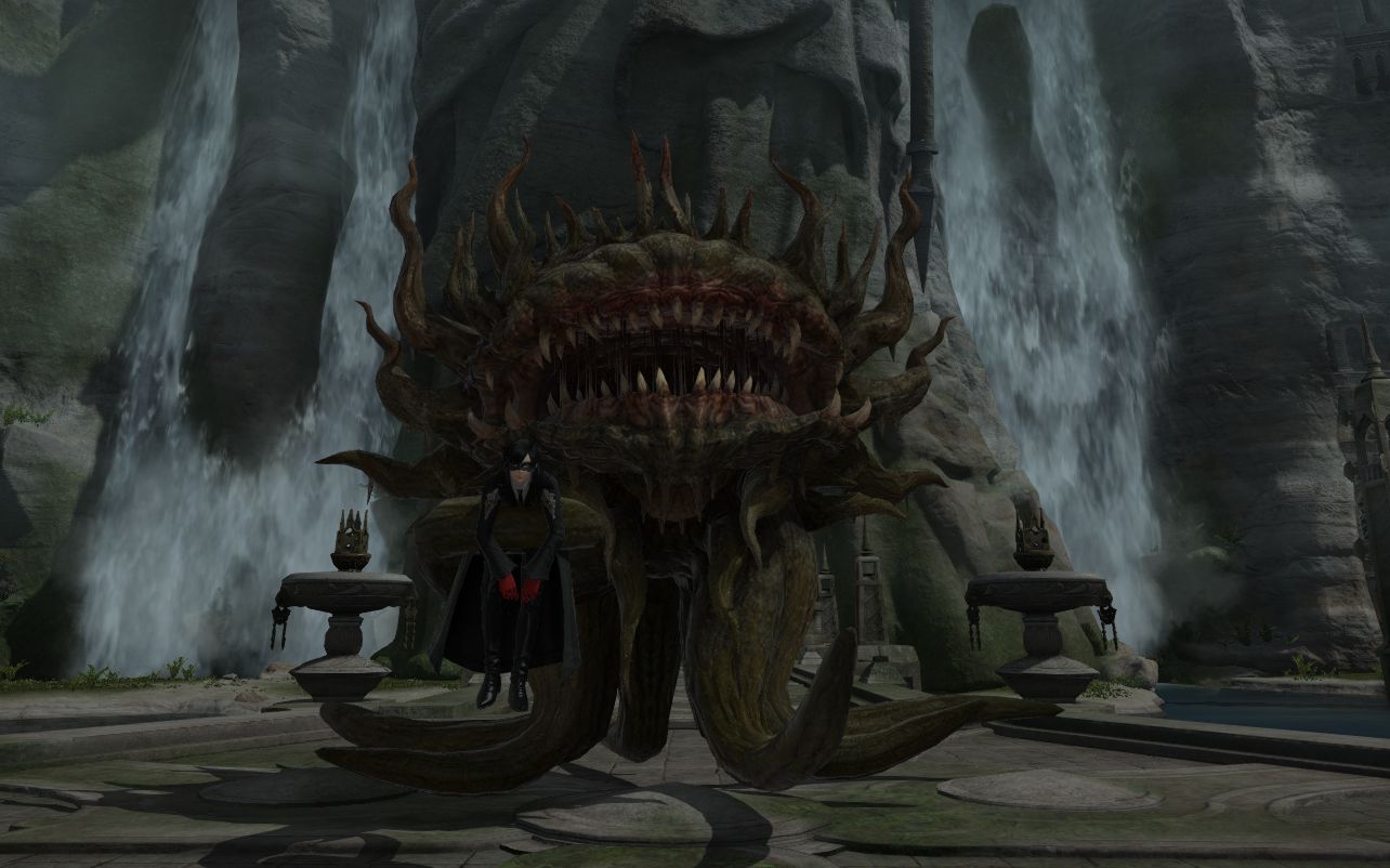 ff14杰出的青魔法师魔界花达成纪念青魔t5a12s通关st视角合集