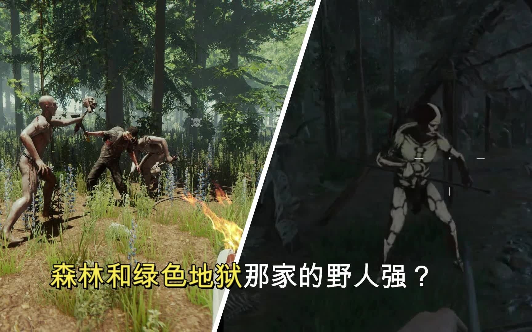 森林和绿色地狱那家的野人强