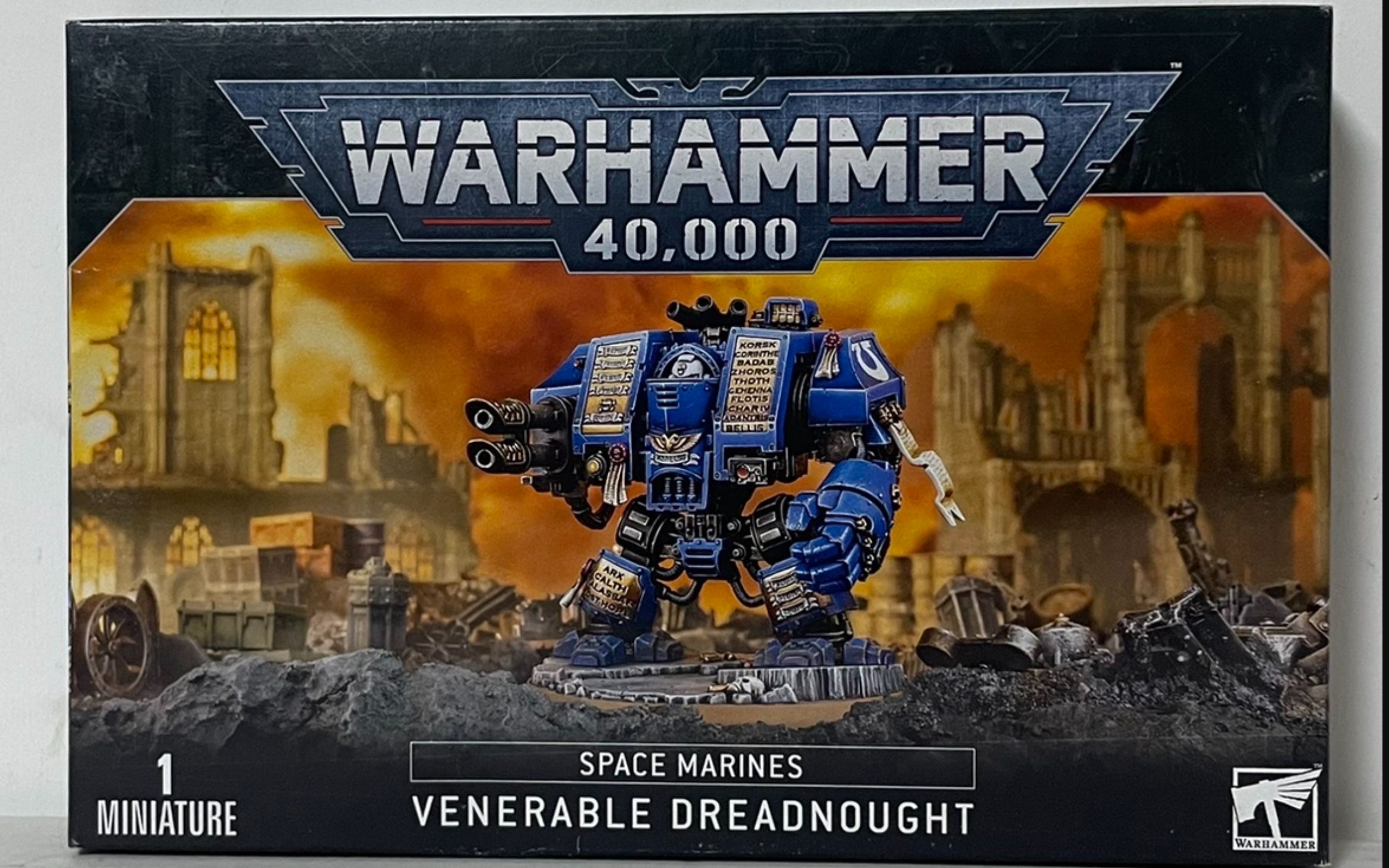 [图]【战锤开箱】40K 星际战士神圣无畏机甲 Warhammer Venerable Dreadnought