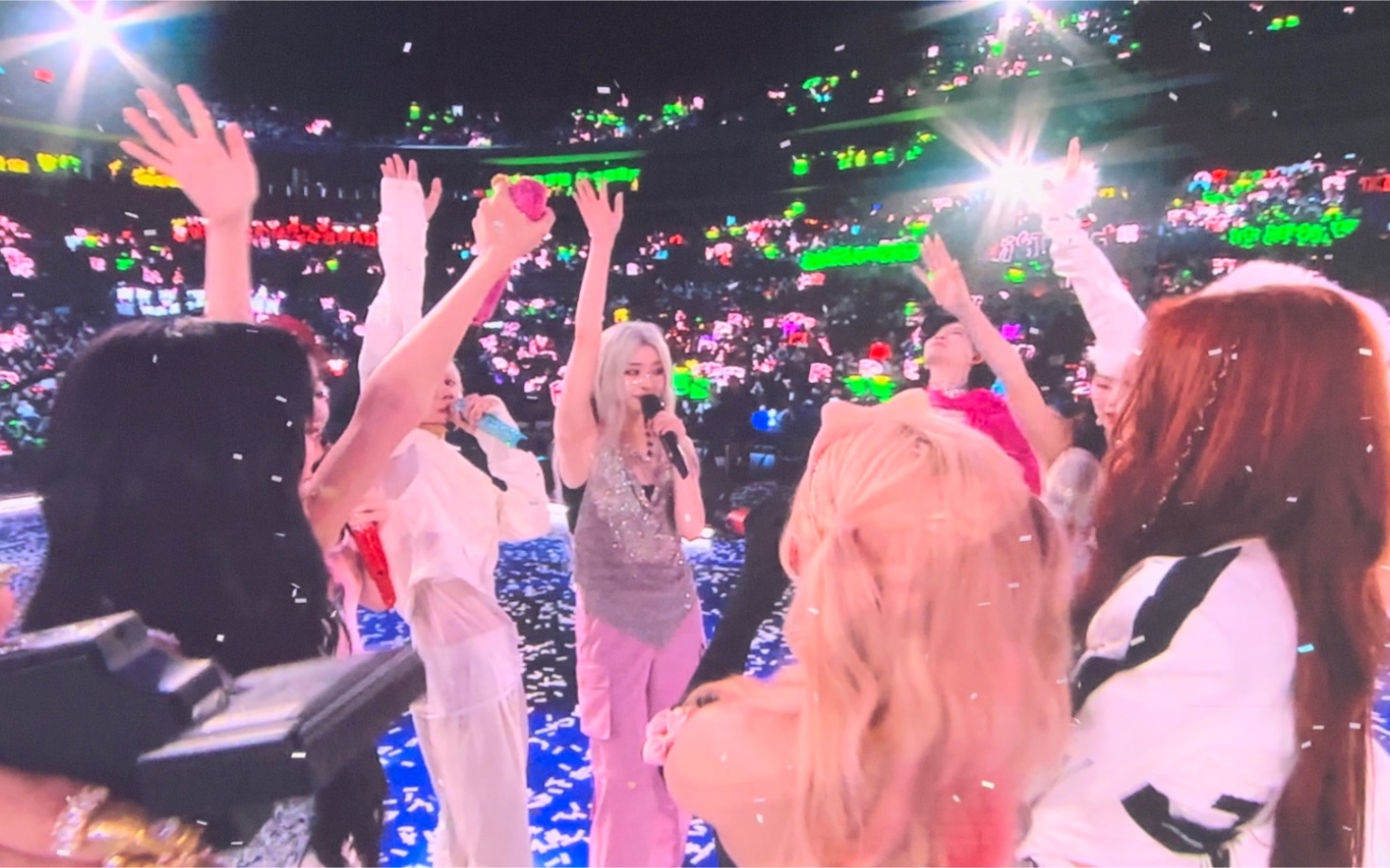 【the9】1028南京毕业演唱会 《promise》舞台直拍 全场大合唱