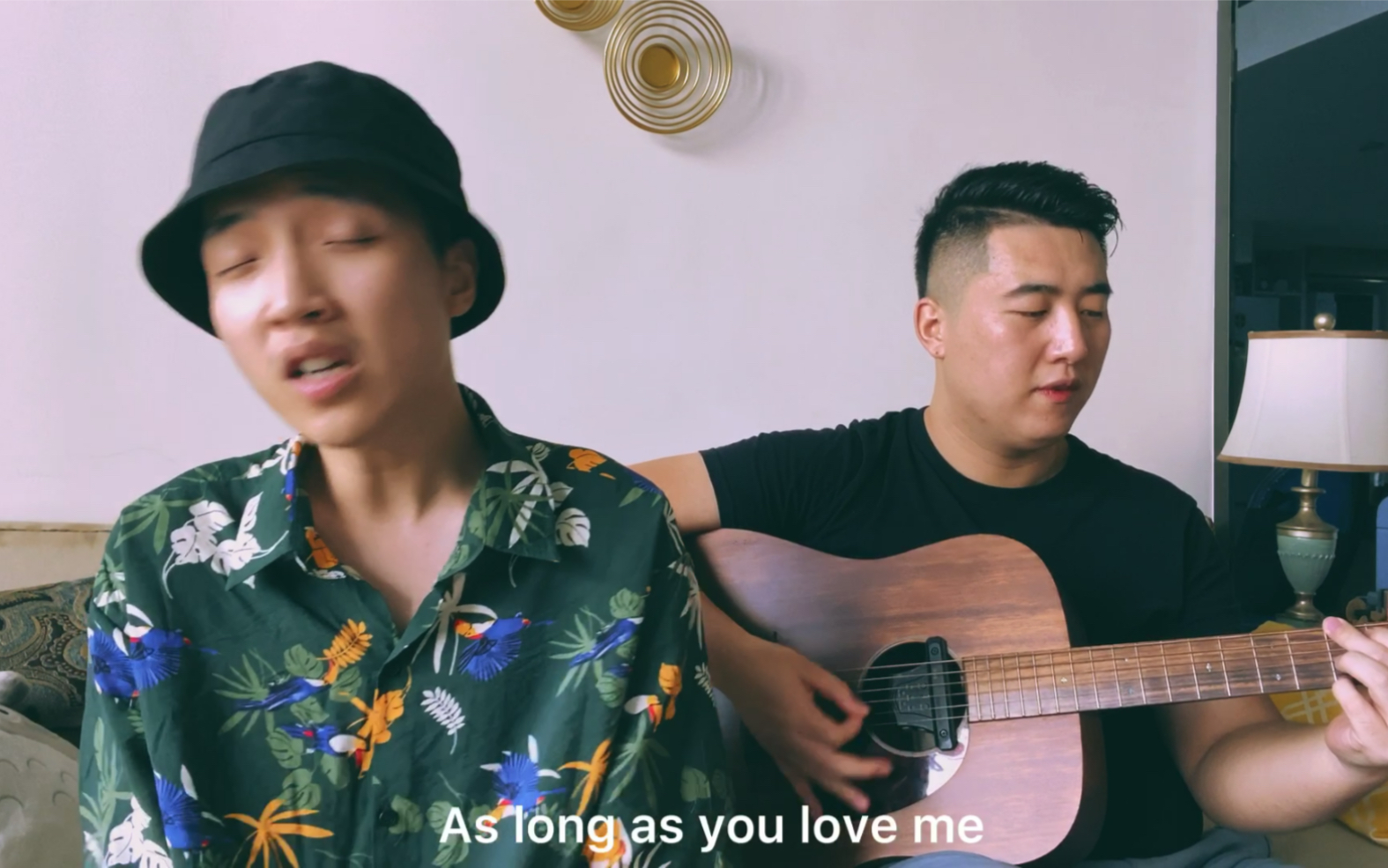 [图]【翻唱】Justin Bieber - As long as you love me (cover by Peter & Adam)