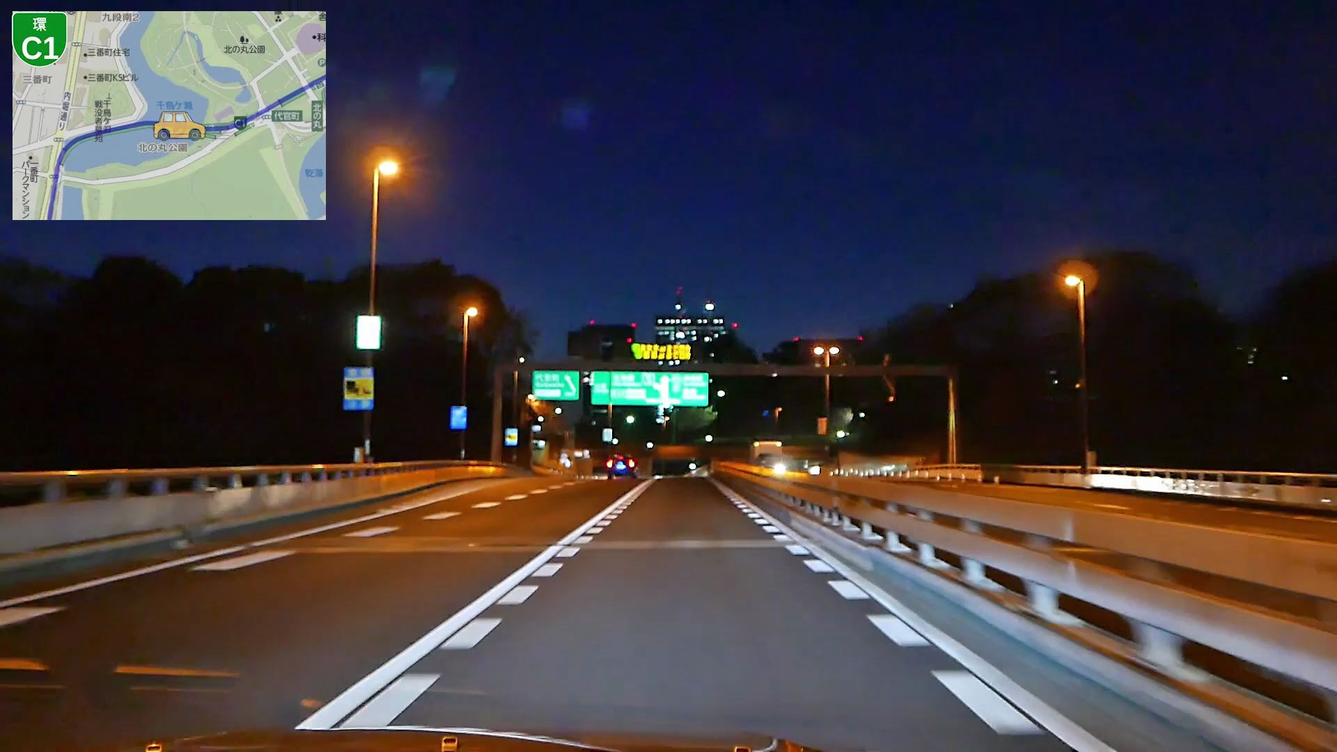首都高 c1 外回り一周 tokyo metropolitan expressway c1