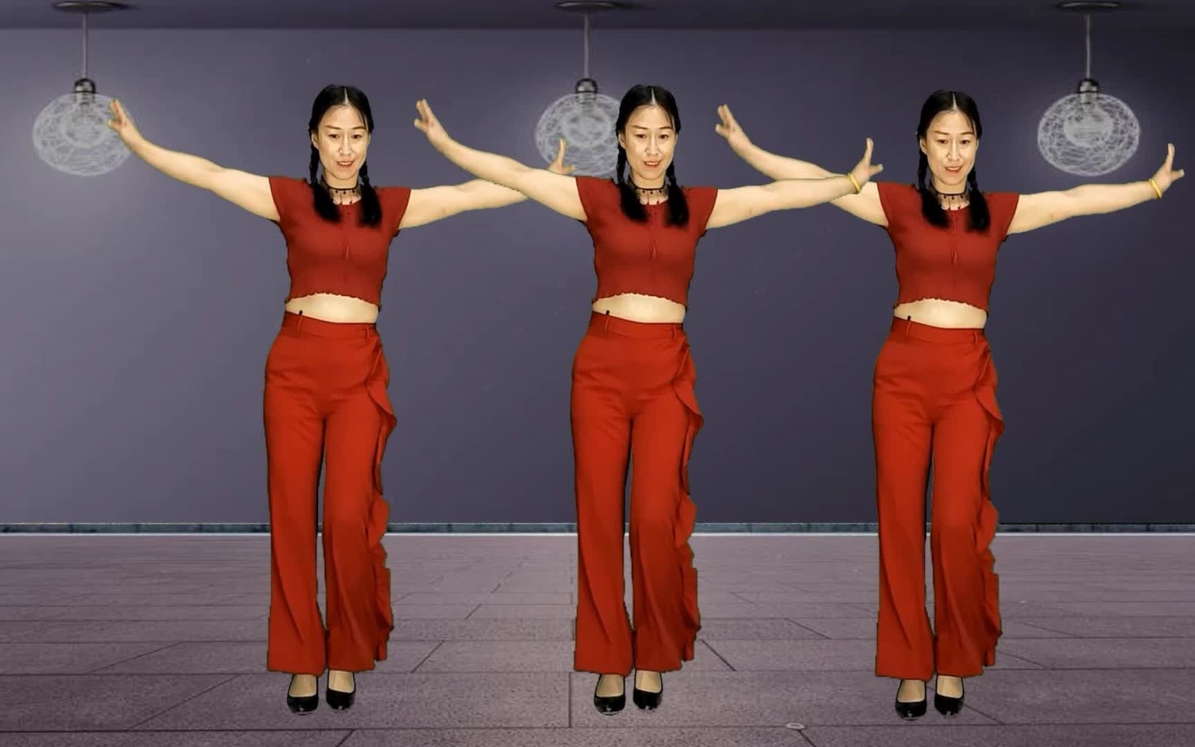 经典广场舞《九九女儿红》优美动听,温馨甜美_哔哩哔哩_bilibili