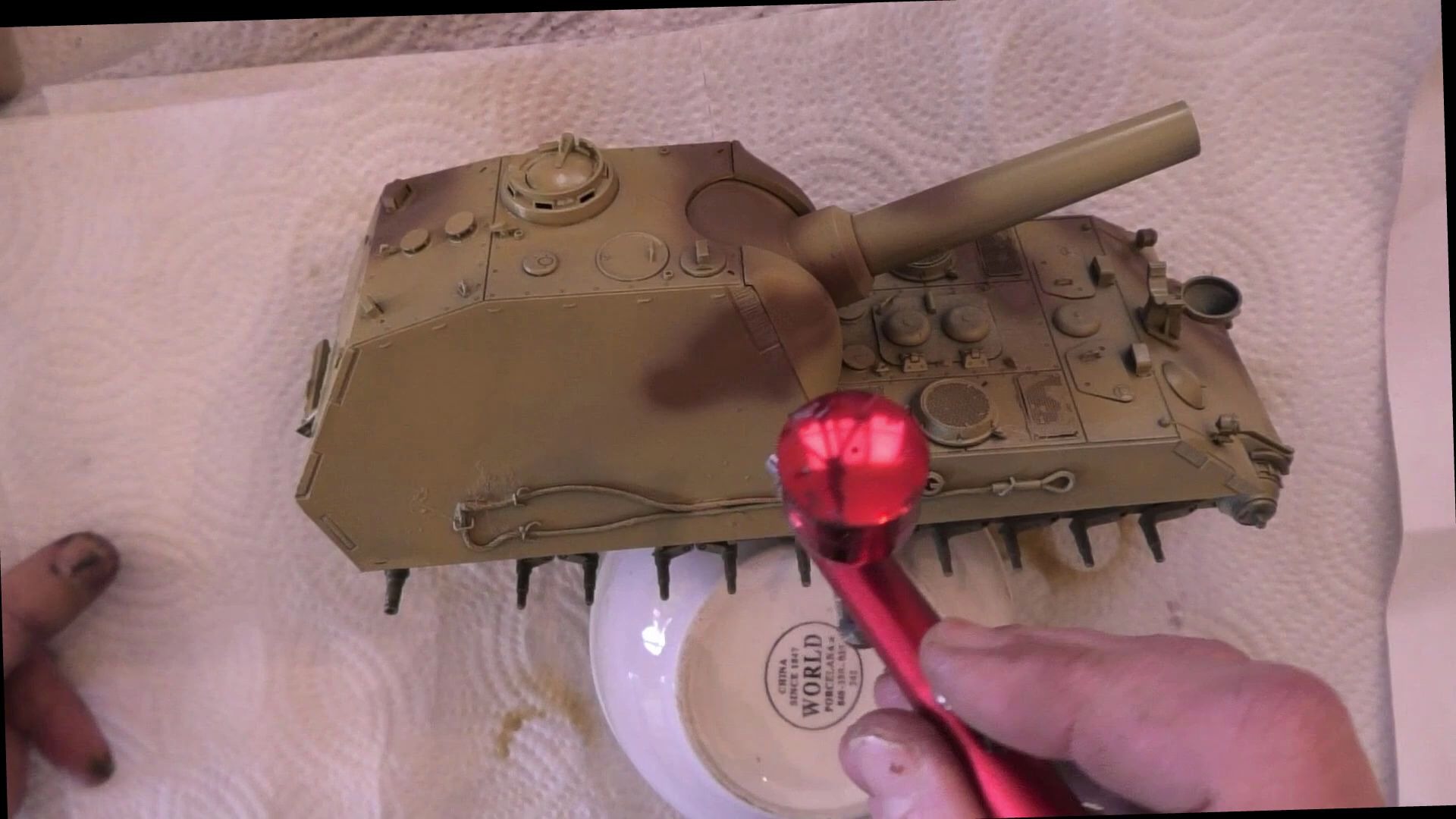 【alex de ataide】小号手 1/35 德国 熊式 305毫米 自行臼炮 模型