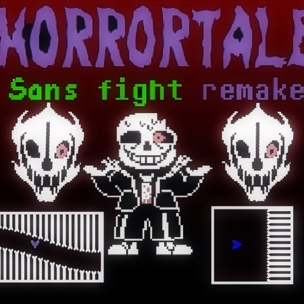 HorrorTale ract to killer sans fight_哔哩哔哩_bilibili