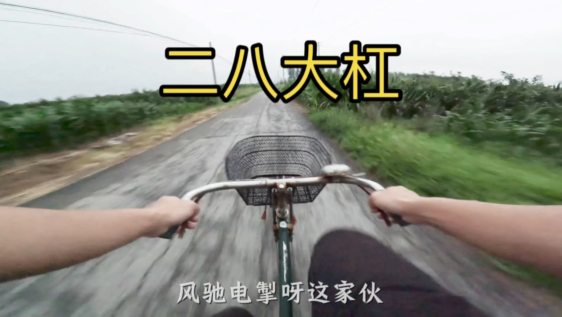 原来瓜车在以前叫二八大杠