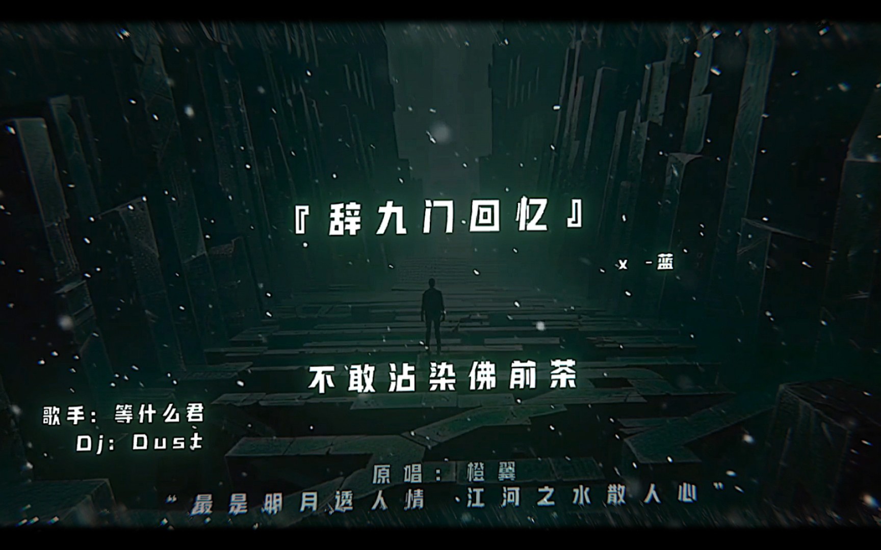 只作凡人 赴雪月风花#辞九门回忆dj #降调