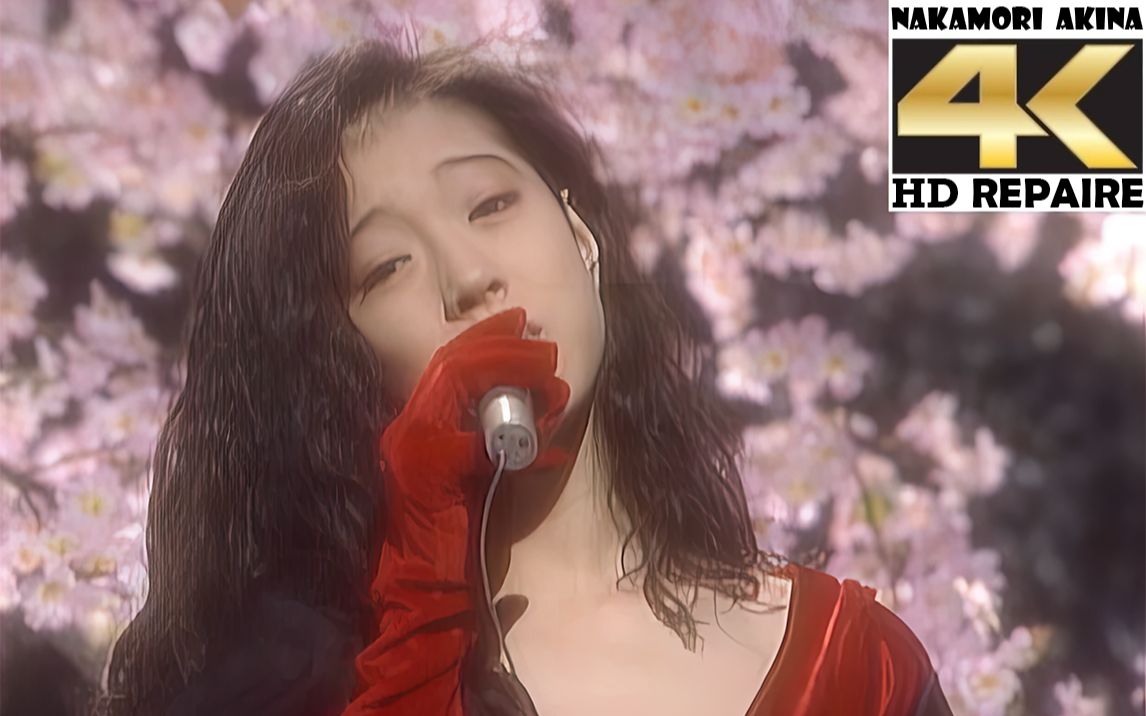 [图]【中森明菜】難破船 樱花雨菜 The Best Ten 难破船 1987.12.24