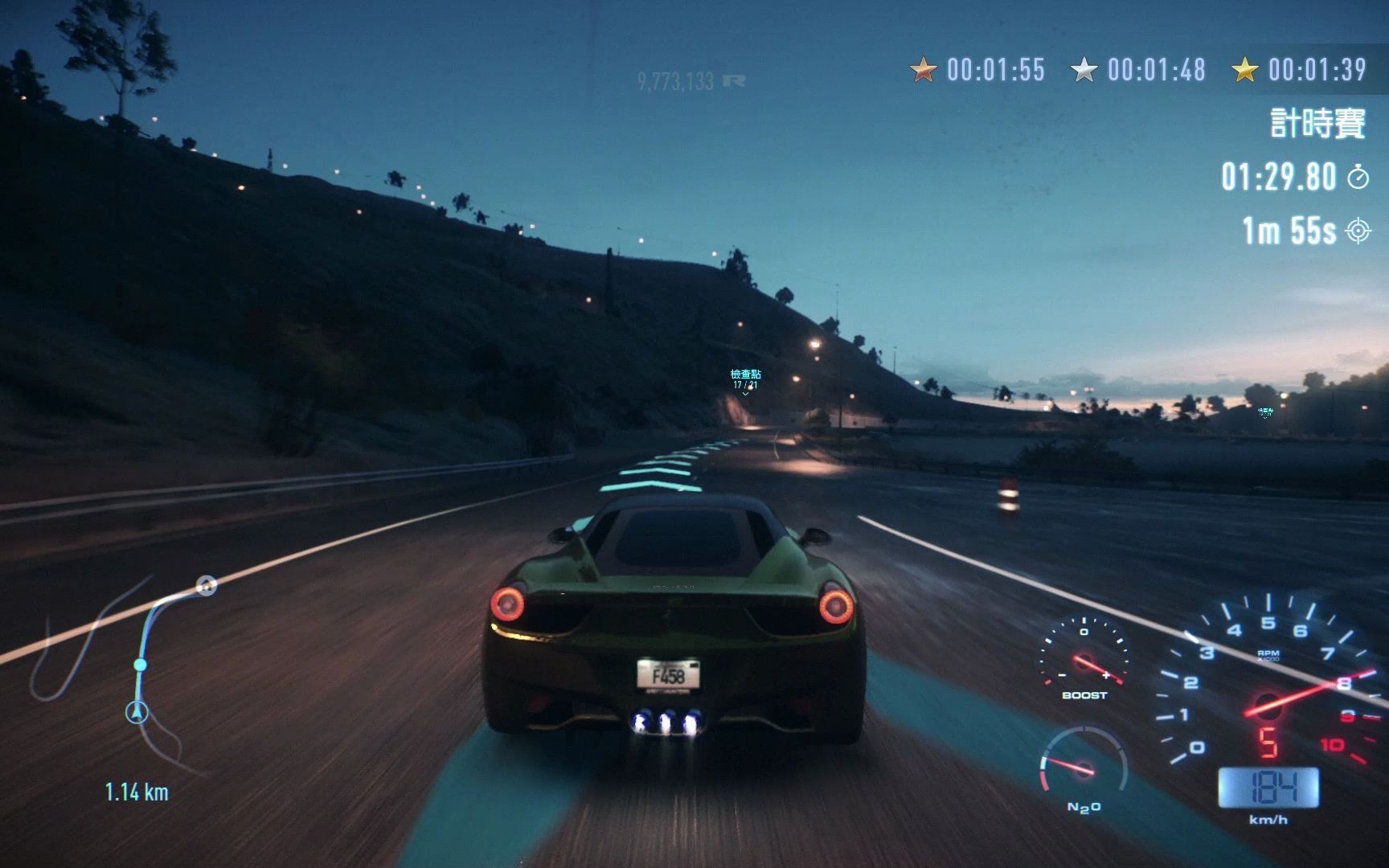 极品飞车19开一台操控稀烂的法拉利跑山