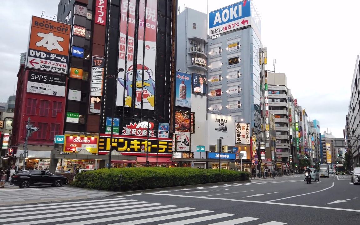 【超清日本】漫步傍晚时分的 东京池袋 2020.