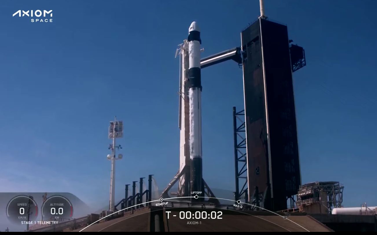 「搬」 axiom space【axiom任务1--第一个前往国际空间站的全私人任务