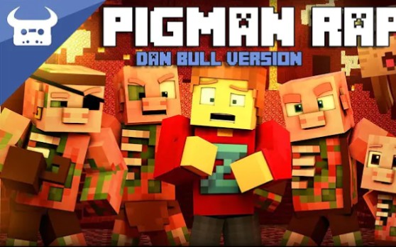 [图]MINECRAFT NETHER ZOMBIE PIGMAN RAP | Dan Bull