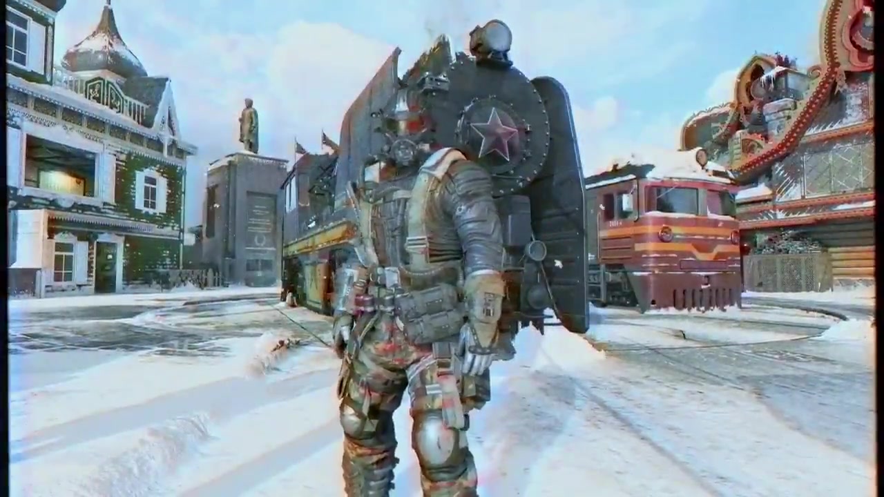 【黑色行动4】使命召唤15 复古失真彩电版核弹小镇宣传片