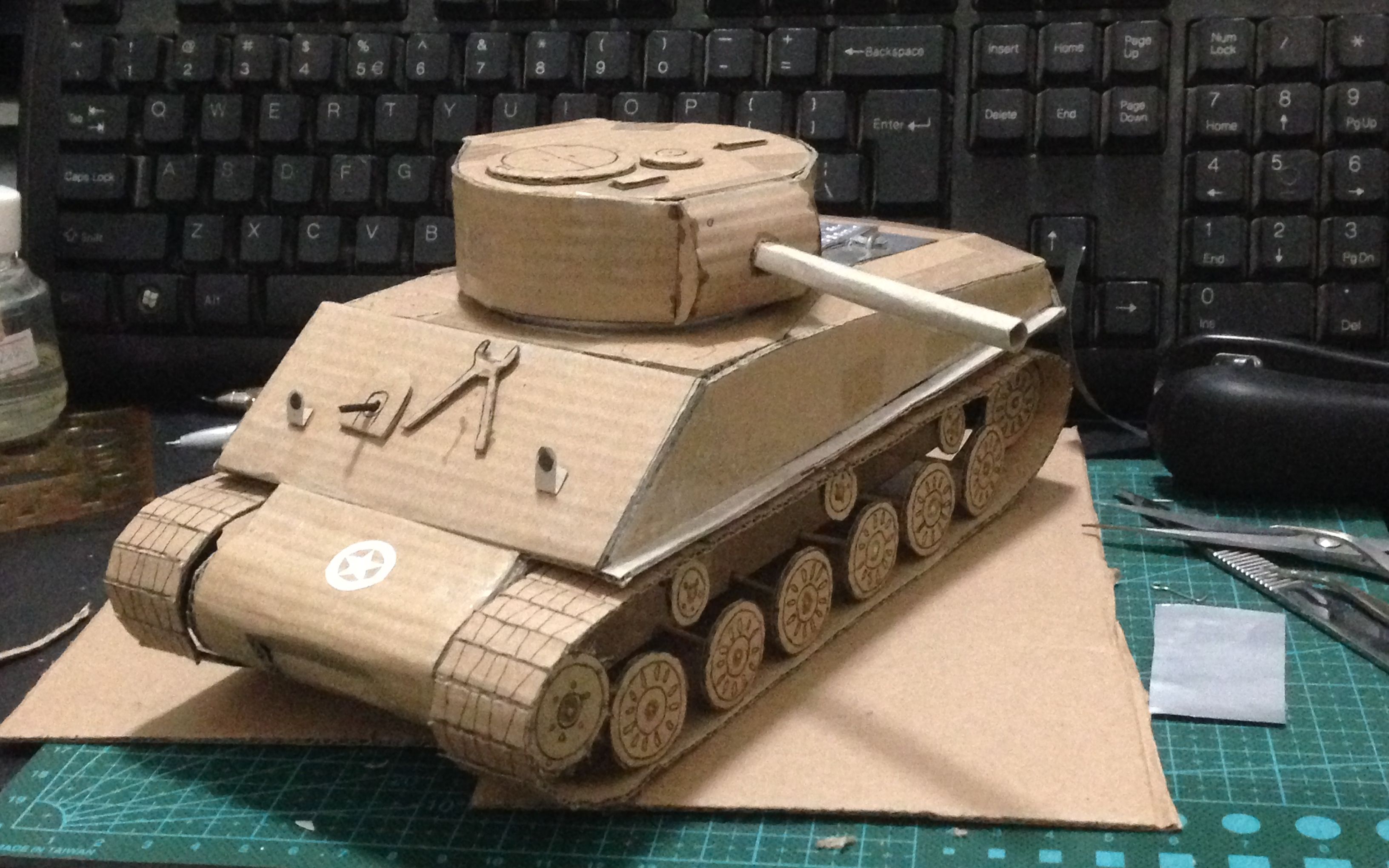 自制谢尔曼坦克