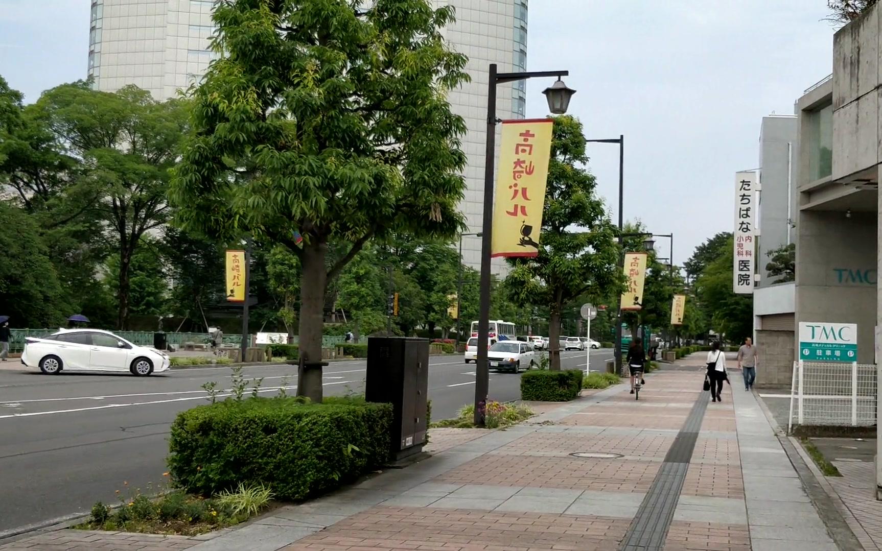 街头漫步日本群马县高崎市