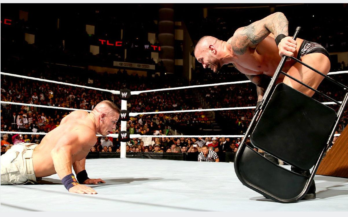 wwe2013tlc最后属于约翰塞纳和兰迪奥顿之间恩怨最终之战